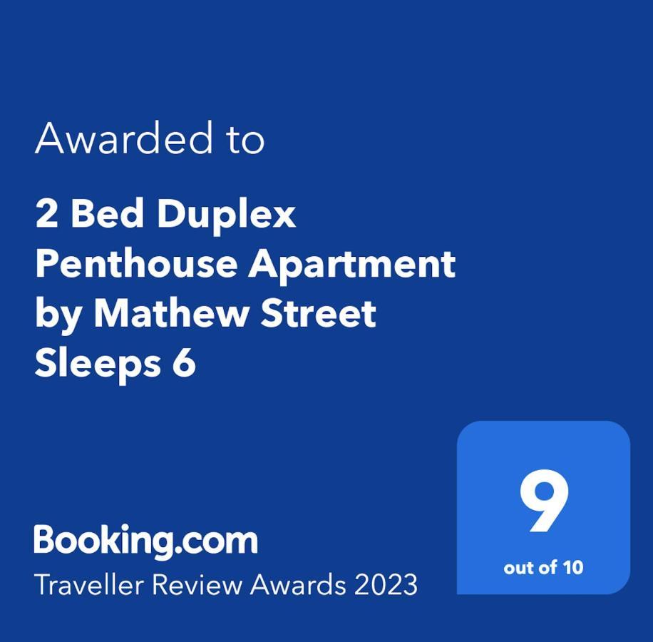 2 Bed Duplex Penthouse Apartment By Mathew Street Sleeps 6 ลิเวอร์พูล ภายนอก รูปภาพ